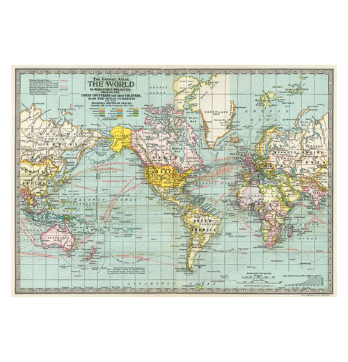 Travel &amp; Maps Poster Wrap