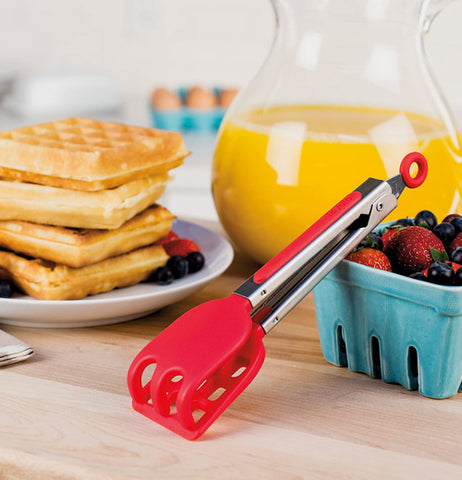 Candy Apple Waffle Tongs