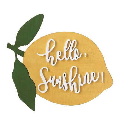 Wall Decor "Hello Sunshine"