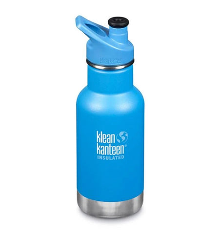 Klean Kanteen Brushed Stainless Insulated Sport Kids Water Bottle