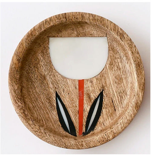 Handcarved Mango Wood Coasters