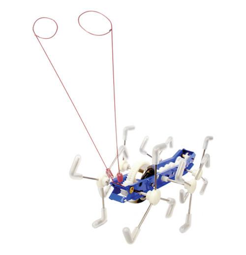 Mxykikker ant robot in royal blue when turned on will scurry about the room.