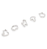 Woodland Animal Cookie Cutters, (set of 5)