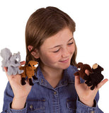 Finger Puppets, Woodland Animal Set