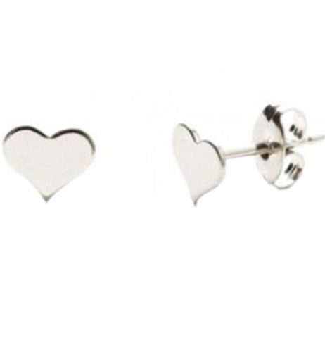 Tiny Heart Stud Earrings