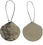 Crescent Moon Earrings, Nickel