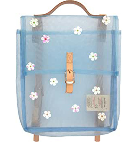 Flower Mesh Backpack