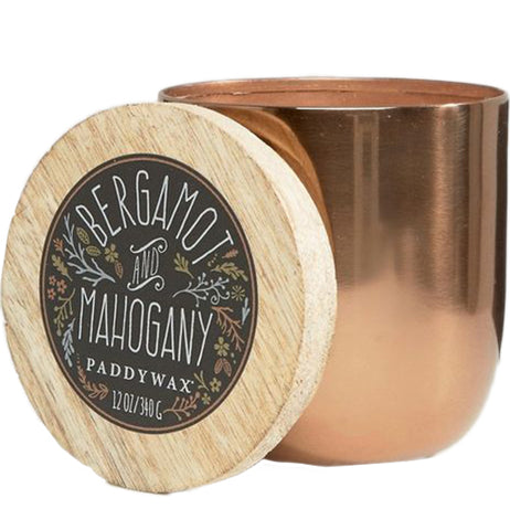 Bergamot and Mahogany Candle