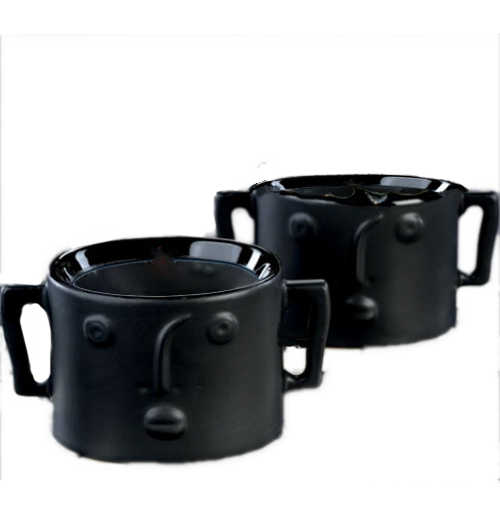 "Nala" Black Planter Vase