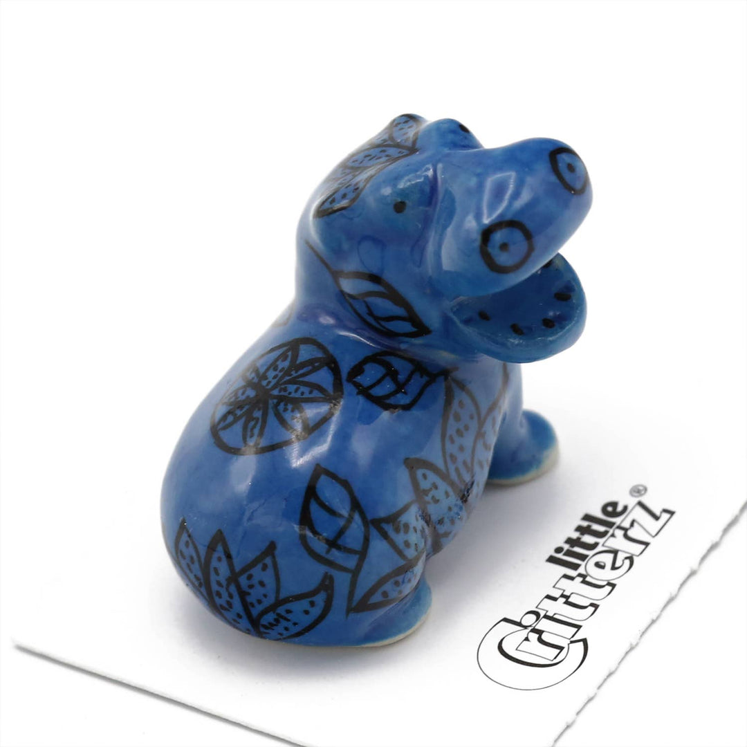 Nile Egyptian Hippo Porcelain Miniature
