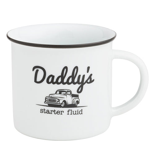 Porcelain coffee mug with " Daddy&