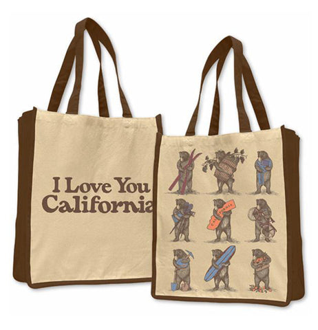 California 9 Bear Jumbo Tote