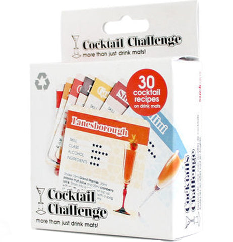 Coasters (Set of 30) "Cocktail Recipes"