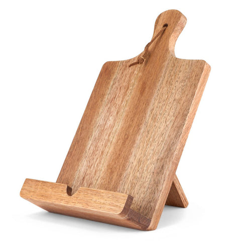 "Acacia Wood Tablet" Cooking Stand