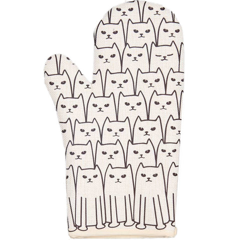 Cats Oven Mitt