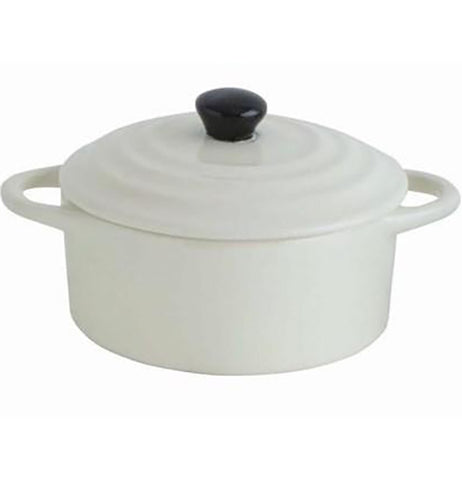 Stoneware Mini Baker With Lid