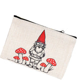 Gnome Zipper Pouch