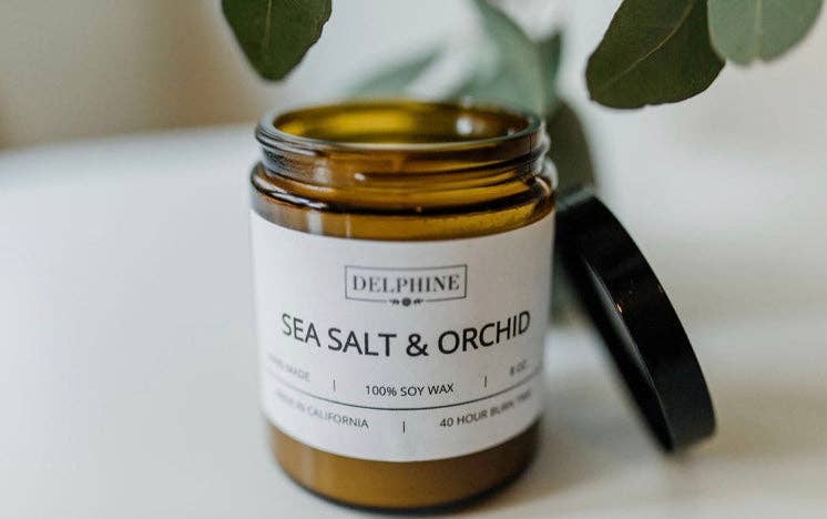Sea Salt &amp; Orchid Candle