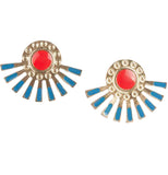 Helio Studs, Turquoise