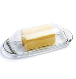 Glass Butter Dish With Cover