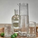 Zodax Fasano Bubble Glass Double Old Fashioned Glass