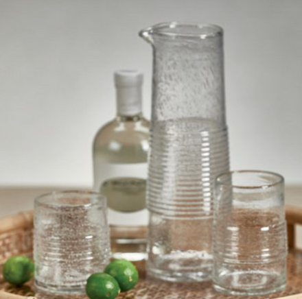 Zodax Fasano Bubble Glass Pitcher