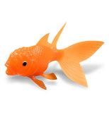 The orange koi fish toy is shown by itself.