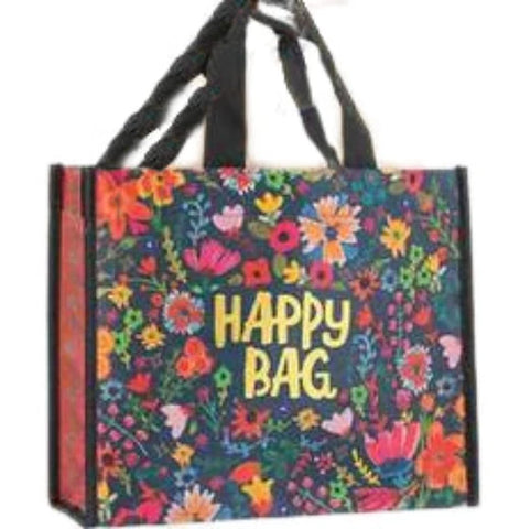 Large Recycled Happy Bag