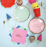 Napkins, Small Paper (Set of 8) "Happy Birthday"
