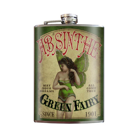 Flask "Green Fairy Absinthe"