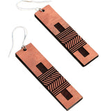 Outrigger Wood Earrings