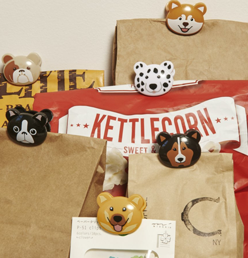 Set of 6 Doggie Bag Clips