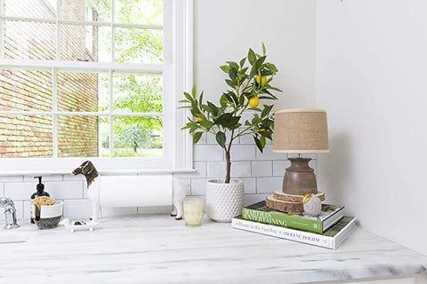 Faux Lemon Tree