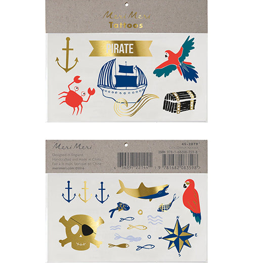 Large Tattoos "Pirate&