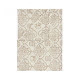 Block Print Lotus Tablecloth