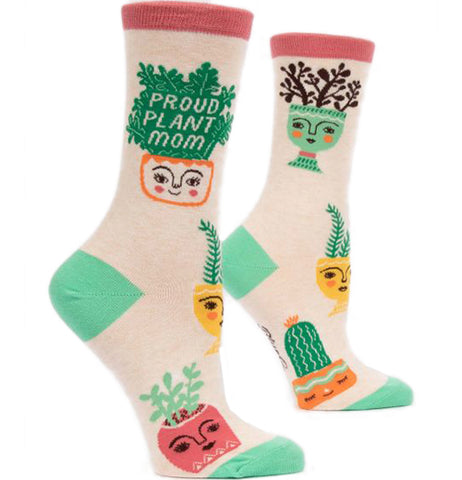 Proud Plant Mom Women's Crew Socks