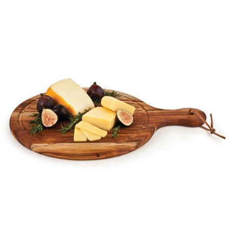 "Acacia Wood" Artisan Cheese Paddle