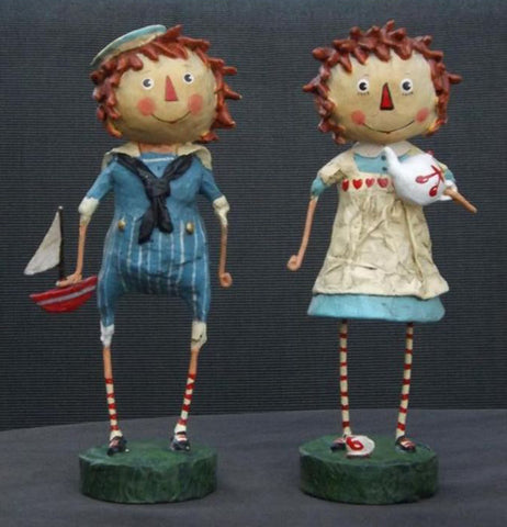 Raggedy andy  and Raggedy Ann