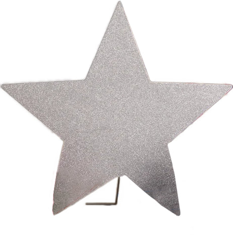 Americana Glittered Standing Star