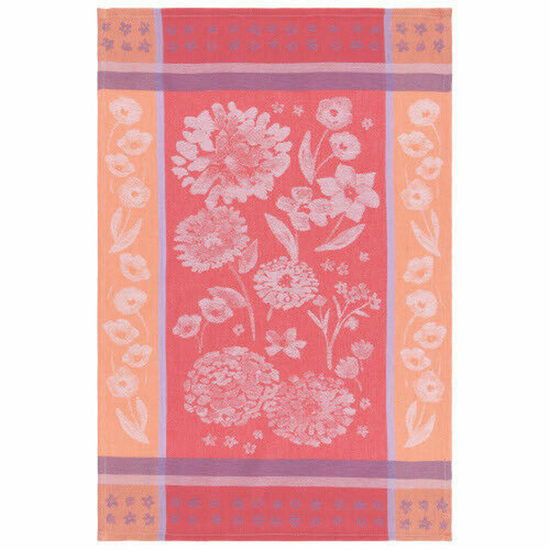 Dishtowel, Jacquard "Cottage Floral"