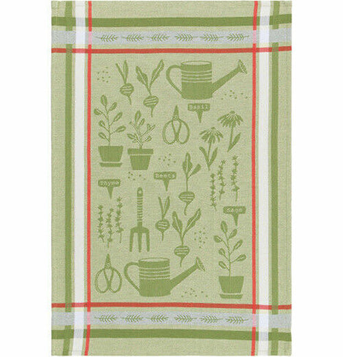 Tea Towel, Jacquard "Garden"