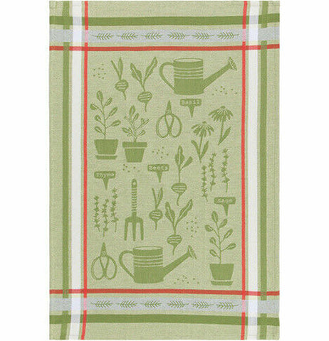 Tea Towel, Jacquard "Garden"