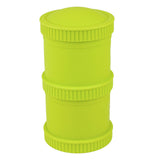 The Snack Stacks is "Lime Green" and has two snack stack pods with two lids. 