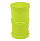 The Snack Stacks is "Lime Green" and has two snack stack pods with two lids. 