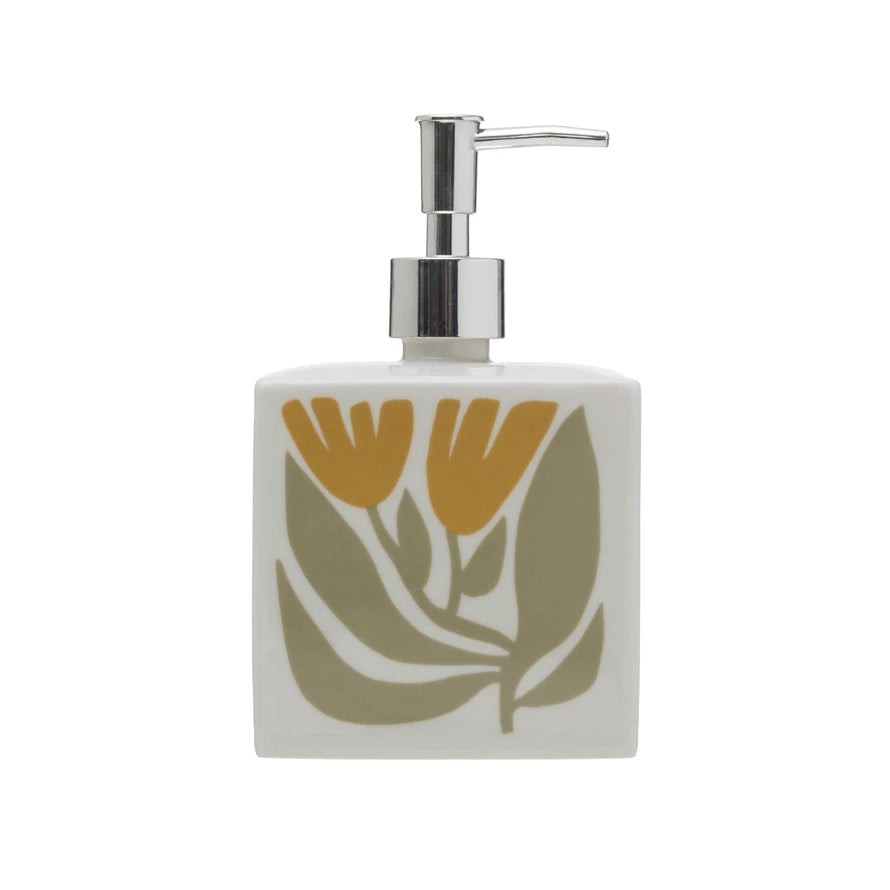 Stoneware Soap Dispenser