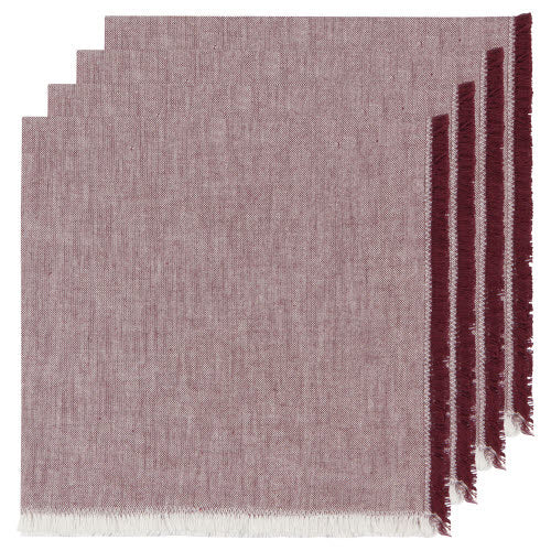 Chambray Heirloom Napkins (Set of 4)