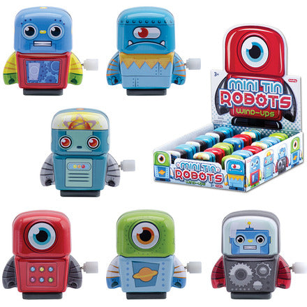 Tiny Wind-Up Robots