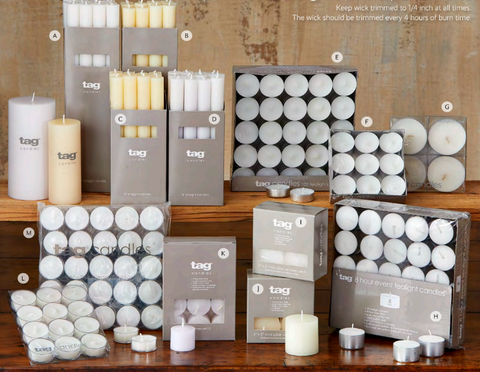 Chapel Candle Votives (Set of 6)
