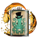 Flask "Gentleman Octopus"