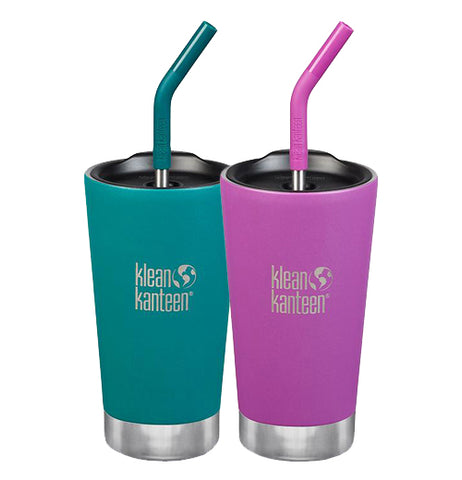 Insulated Tumblers with Straws